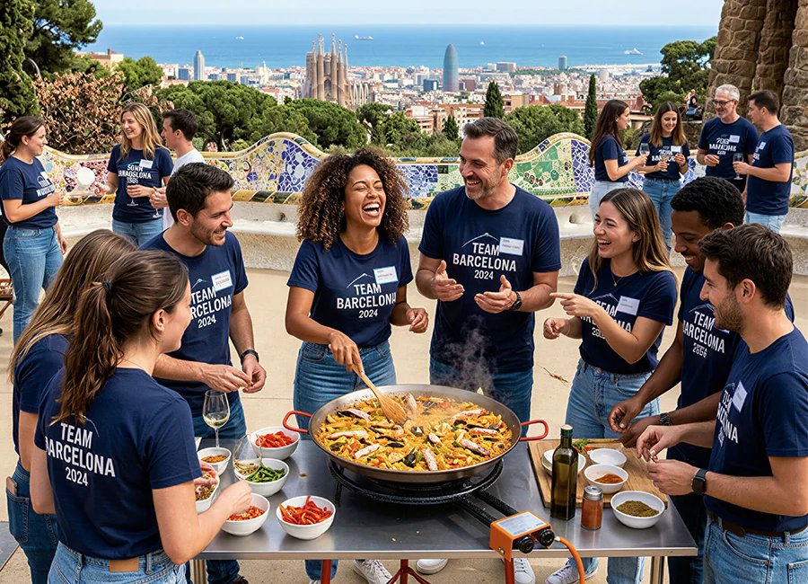 Team building à Barcelone